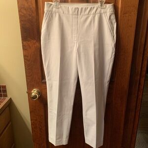 SPANX, Pull on WHITE pants, size LARGE. Comfortable elastic waist, machine wash.